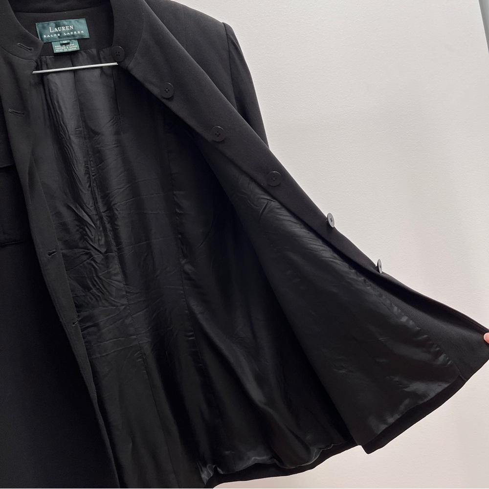 Vintage Lauren Ralph Lauren military utility blazer jacket 12 timeless old money - Picture 10 of 12